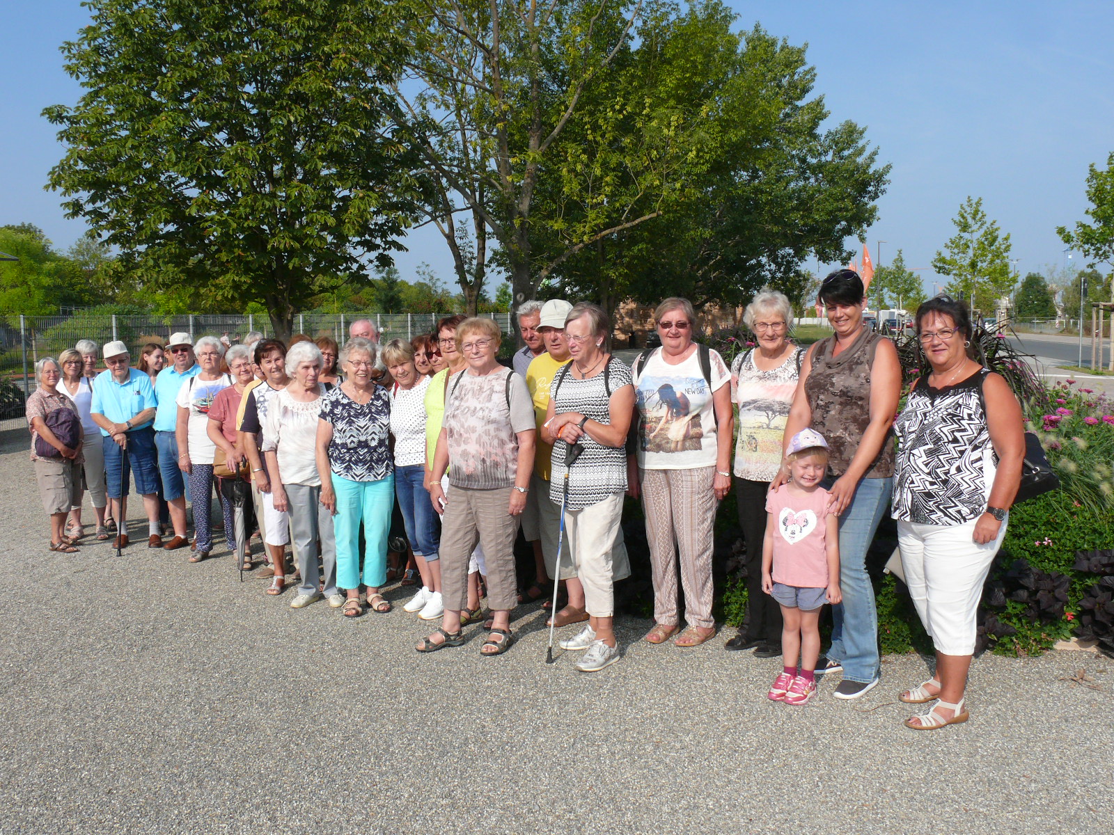 Ausflug des Obst- und Gartenbauvereins Pommelsbrunn zur Landesgartenschau nach Würzburg 18.8.2018