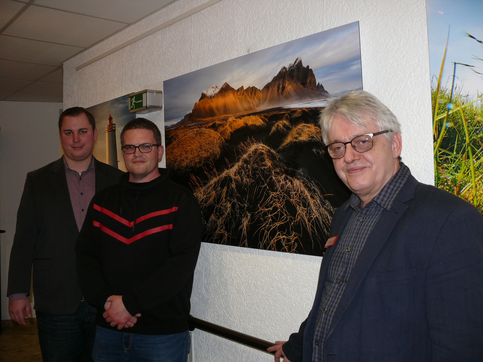 Vernissage der Fotoausstellung  „Licht des Nordens“ im AWO-Seniorenzentrum Pommelsbrunn 16.2.2019