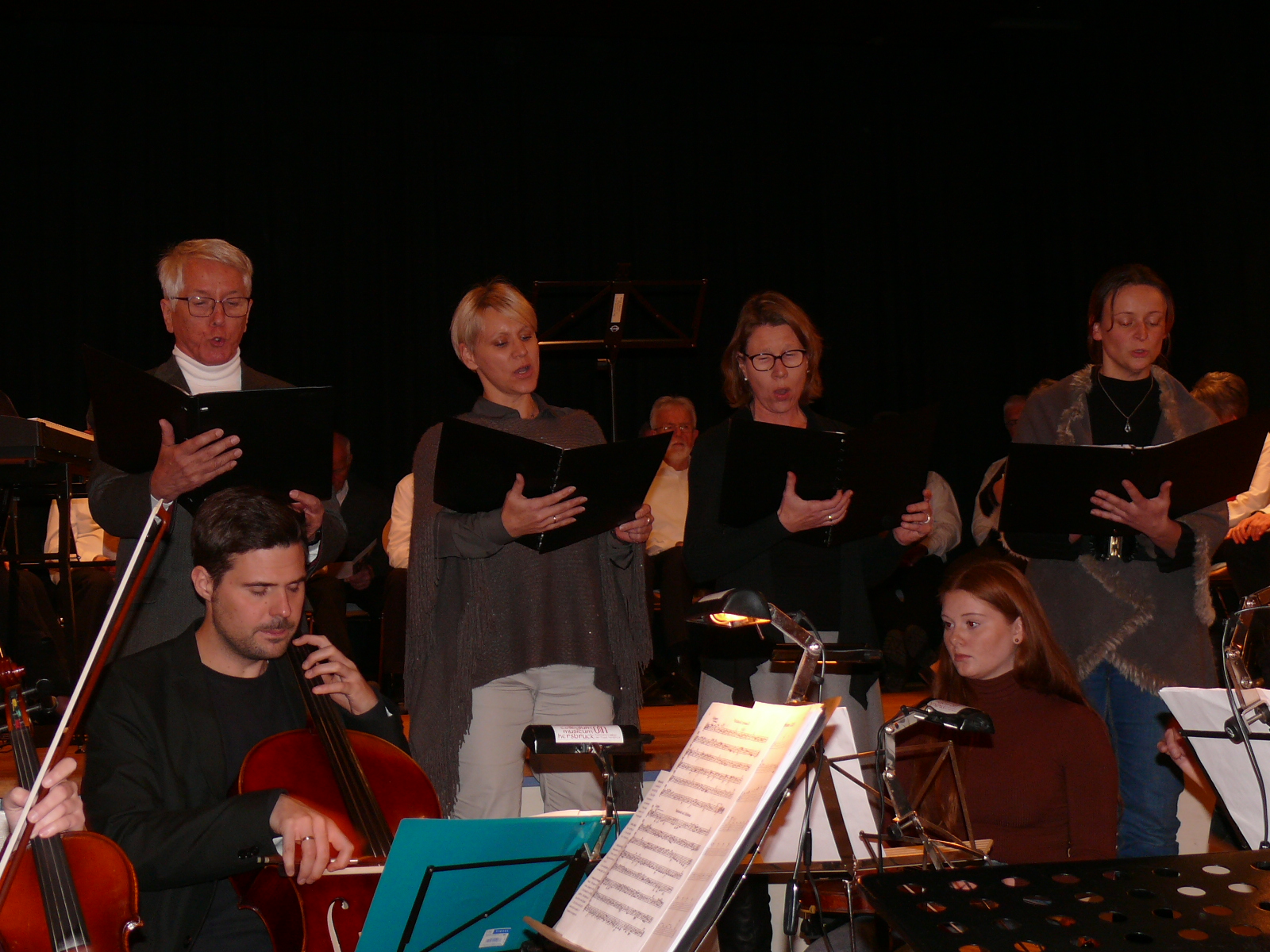 Wolfgang Pöhner, Bianca Kölbel (Sopran), Daniela Kohl-Czertzick (Sopran), Sonja Daubenmerkel (Mezzosopran)