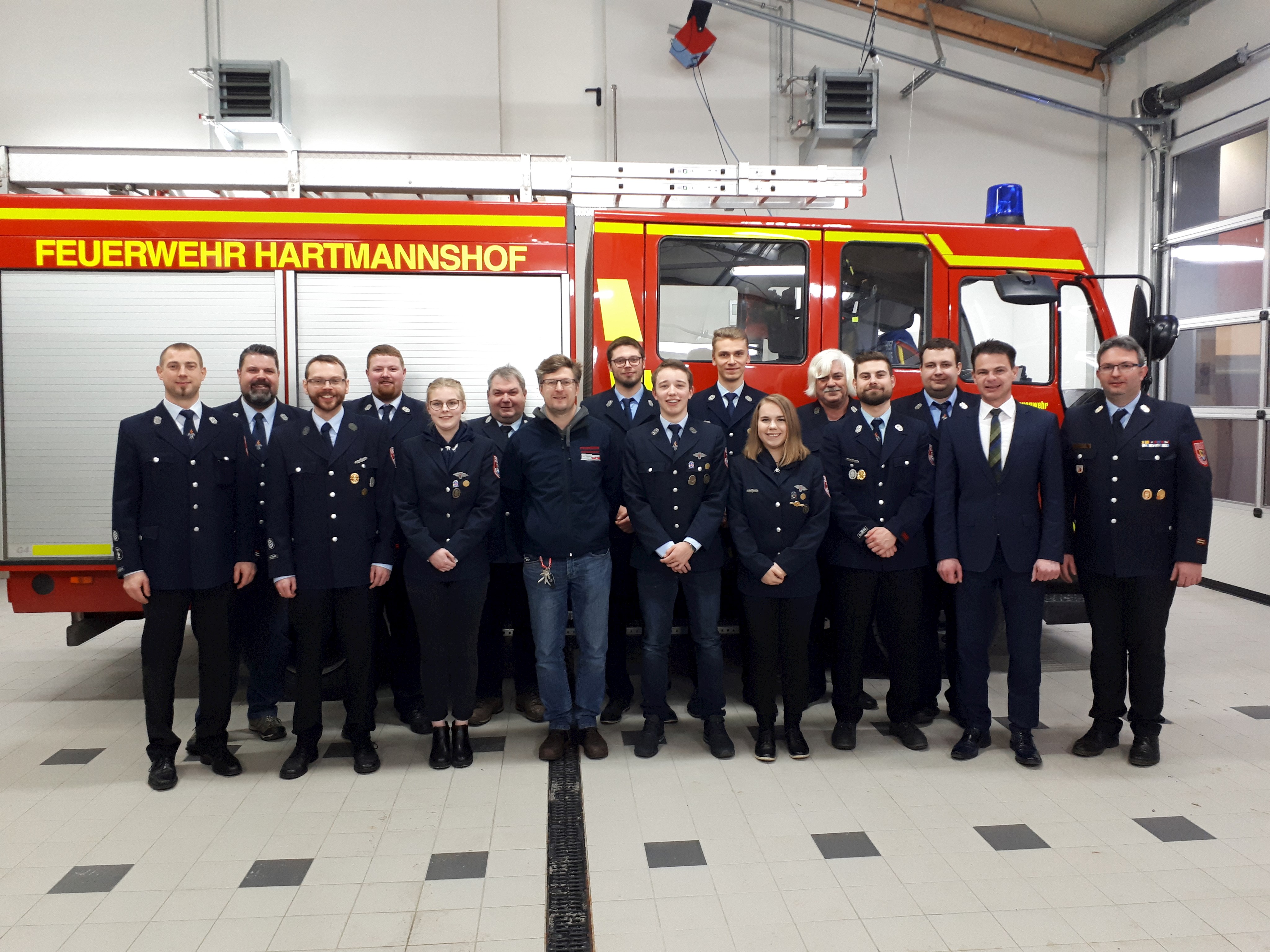 Jahreshauptversammlung Freiwillige Feuerwehr Hartmannshof 2020