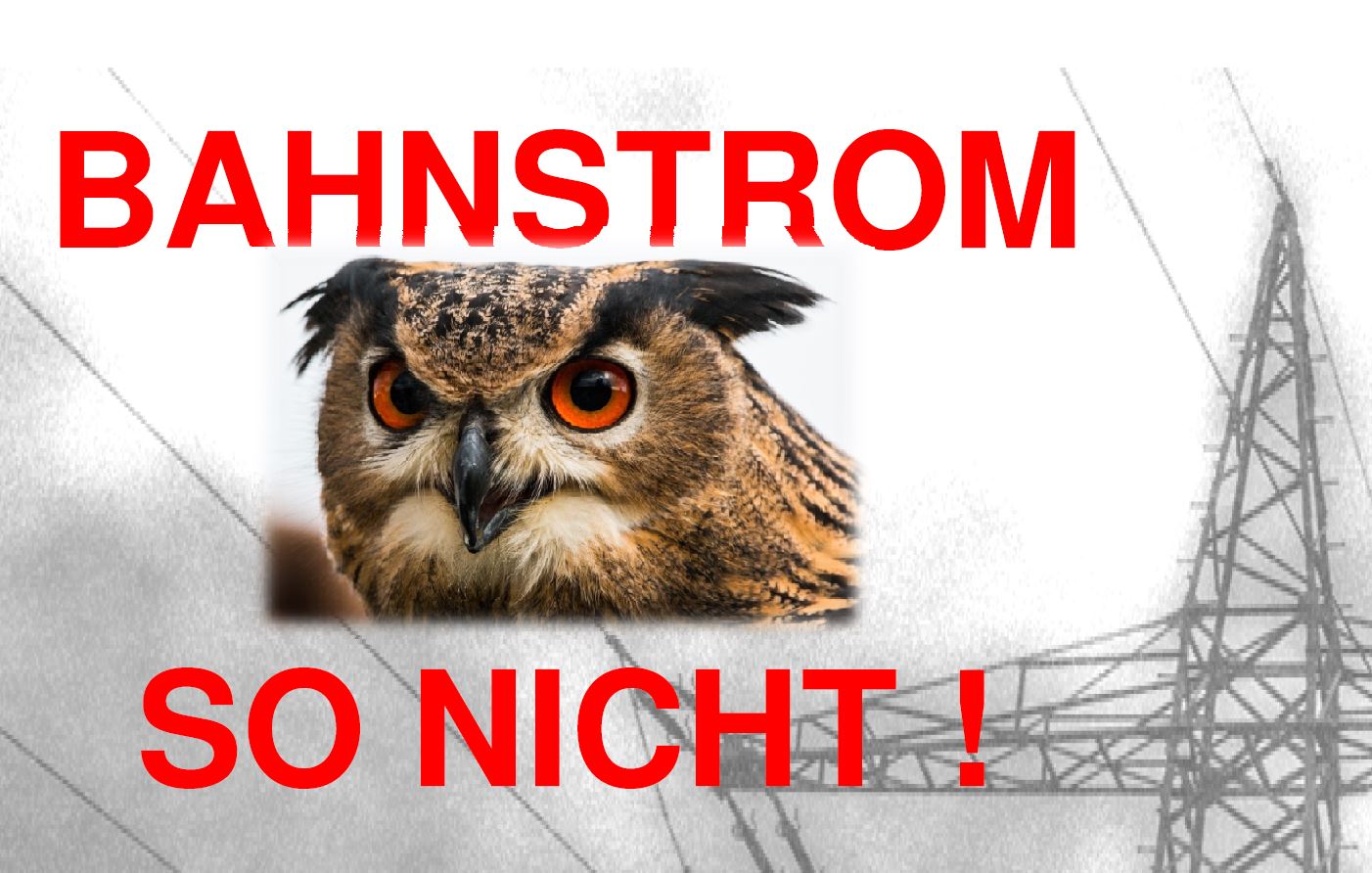 Bahnstrom durch Pommelsbrunn - so nicht!