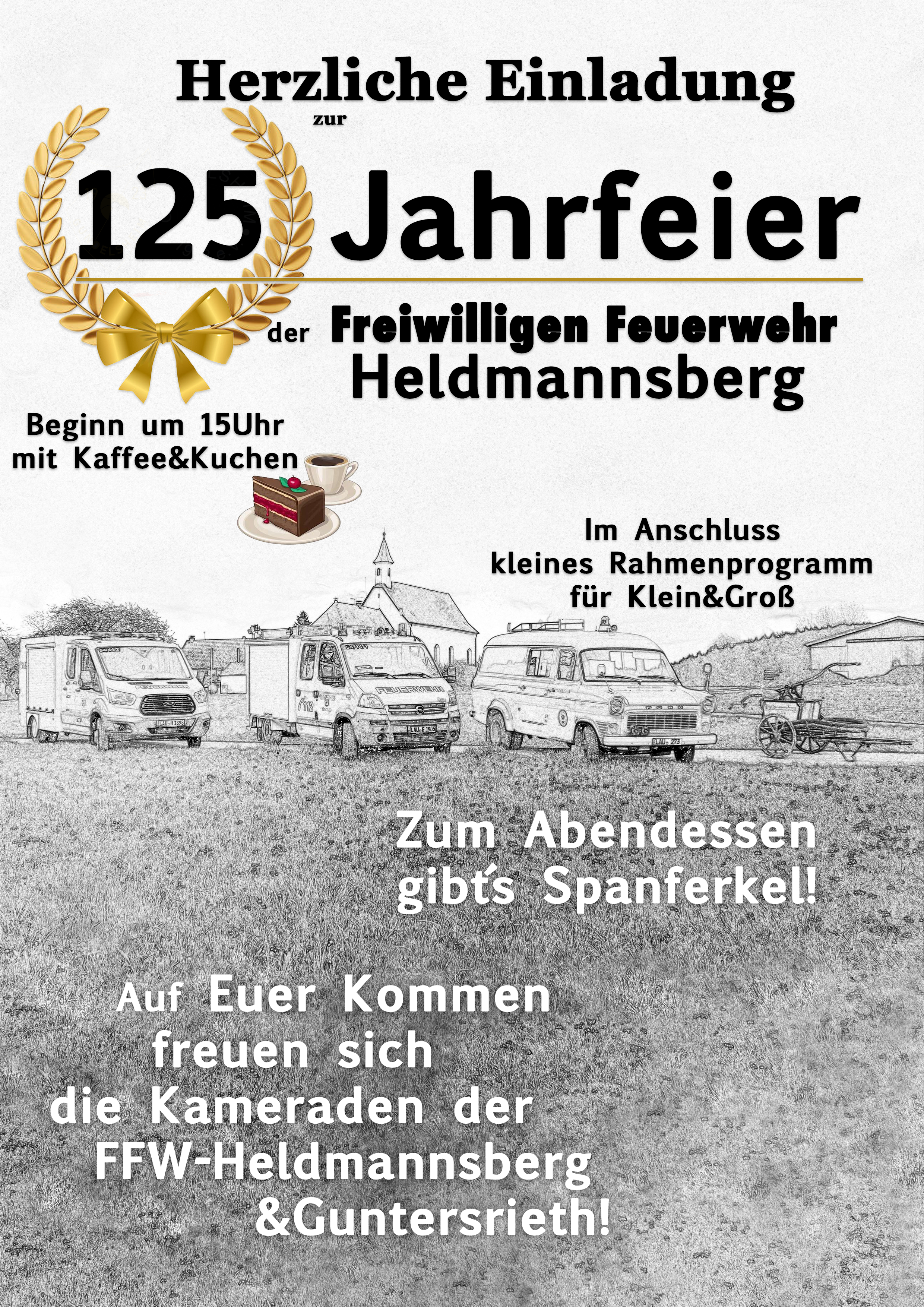 125 Jahrfeier Freiwillige Feuerwehr Heldmannsberg