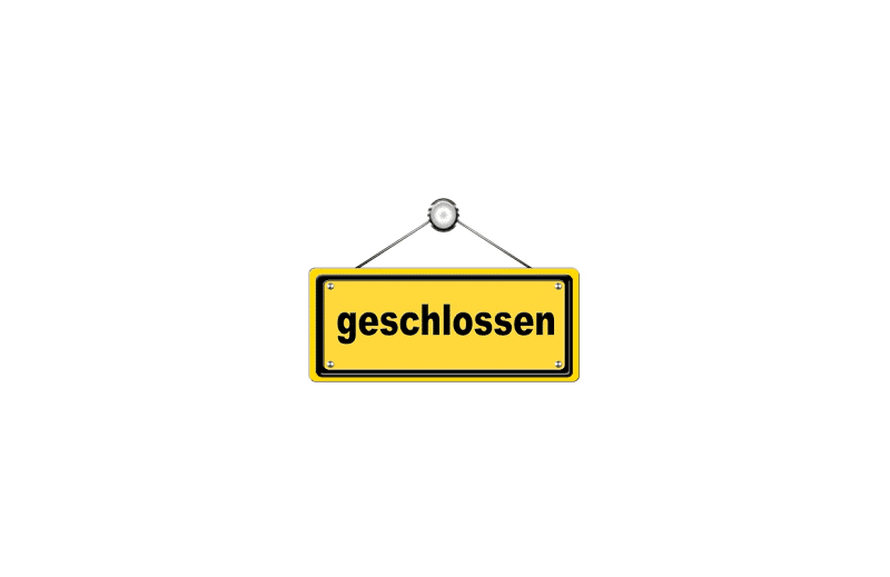 geschlossen